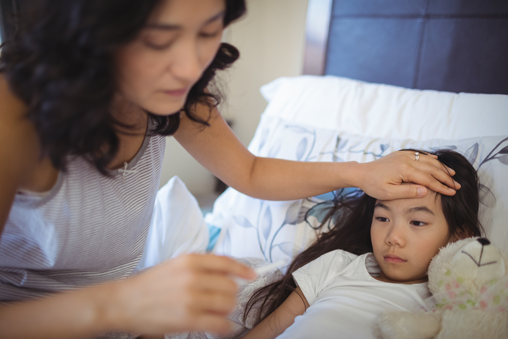 Top tips for knowing if your child is too ill for school